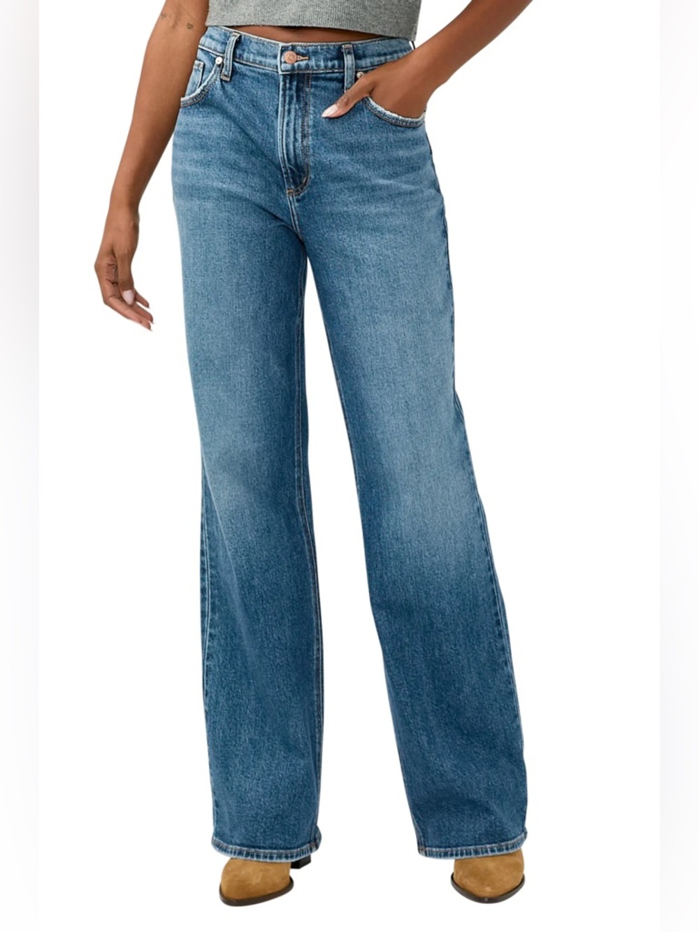 NWT Silver Jeans Baggy Boot Cut Size 30x33.